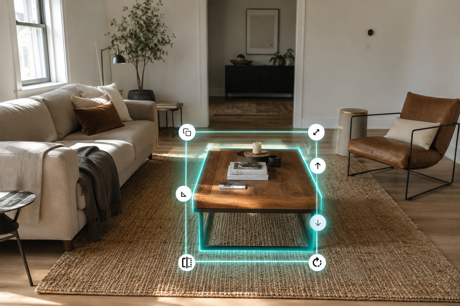 Living Room Layout Ideas | Arrange Your Real Furniture Digitally | Canvi